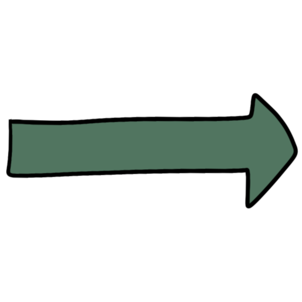 agreen arrow pointing right